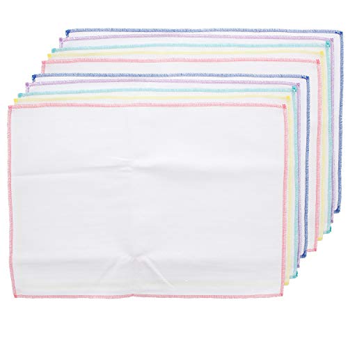 中村(Nakamura) ふきん ホワイト 約35×50cm コットン100% ドビー織り 大判 厚手 TF-822 5枚入 2個セット（Amazon）