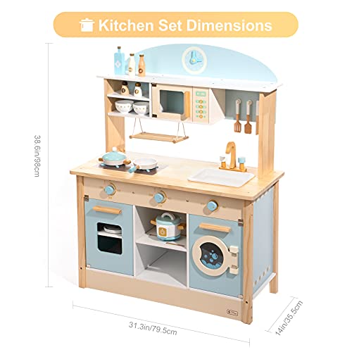 Robud Wooden Play Kitchen Set thumb #1