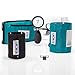 MDF® Bravata® Palm Aneroid Sphygmomanometer - Blood Pressure Monitor with Adult & Pediatric Sized Cuffs Included - Full Lifetime Warranty & Free-Parts-For-Life - Teal (MDF848XPD-16)