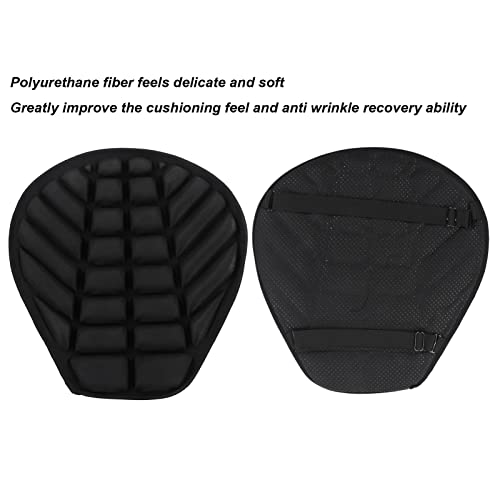 Cojín de motocicleta transpirable con absorción de impactos 3D 6