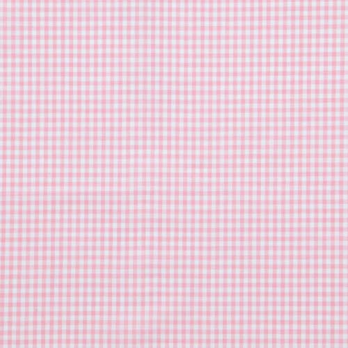 KIYOHARA ギンガムチェック3mm 生地 約110cm巾×1mカット Col.P ピンク G1001-1