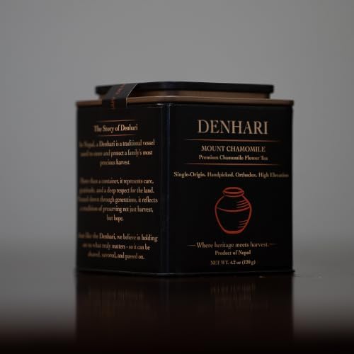 DENHARI MOUNT CHAMOMILE Premium Chamomile Flower Tea 120g - 3
