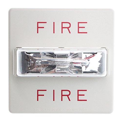 Wheelock Cooper RSS-24MCW-FW Multi-Candela Strobe, Wall Mount, 24-VDC, White