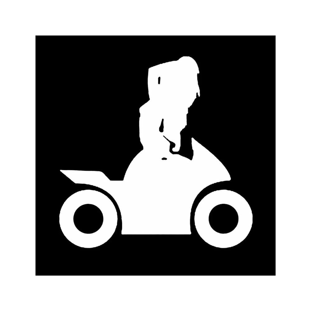 Fashion Beauty and Locomotive Vinyl Car Stickers Car Window Motorcycle Accessories Decals(White,15cm)