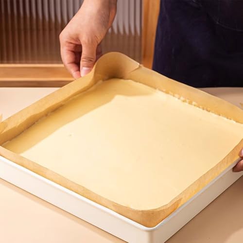 Papier parchemin de cuisson antiadhésif 34 x 34 cm résistant chaleur