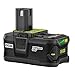 Ryobi 18-Volt ONE+ SuperCharger and 2 Lithium-Ion Batteries Kit
