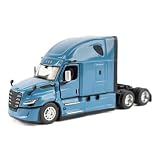 Diecast Masters 1:64 Freightliner Cascadia Gen-5 Sleeper Semi Truck, Blue