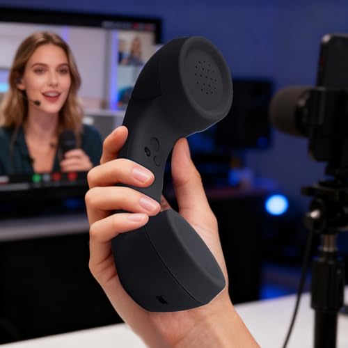 Cornet téléphonique rétro protégé contre les radiations pour éliminer les ondes - 2