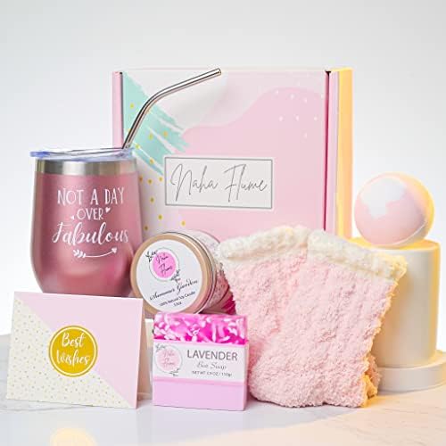 Birthday Gifts for Women - Spa Gifts for Women - Birthday Gift Basket for Women - Happy Birthday Gifts for Her - Womens Birthday Gifts for Mom - Spa Gift Baskets for Women - Self Care Gifts for Women