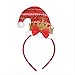 Produktbild FHFF Weihnachts-Kopfschmuck Party Kopfschmuck Stirnband Weihnachten Stretch Kopfbedeckung Haarband Deko Weihnachten Dekoration China C