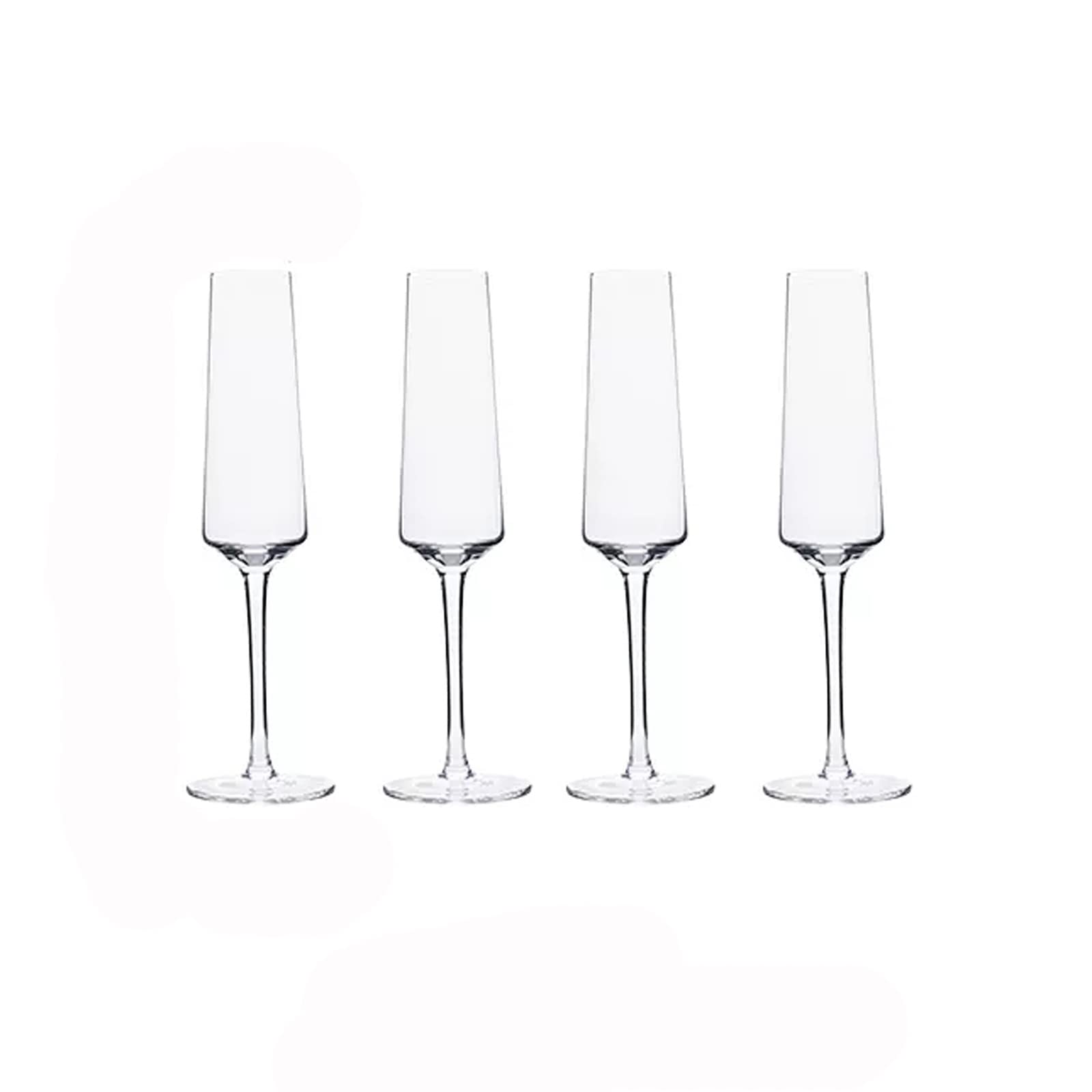 Verres à champagne Ensemble de 4 verres à champagne Flûte à champagne de luxe haut de gamme 200 ml Verres à champagne en verre de cristal Cadeau pour mariage, anniversaire, flûtes à champagne de Noël