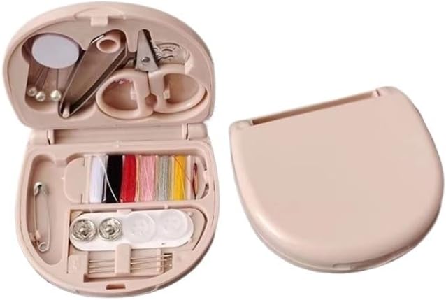 MVNOIRE Multifunctional Plastic Mini Sewing Kit Portable Small Needle Thread Bag Tool Set