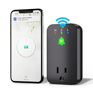 Power Failure Alarm WiFi, Smart Power Outage Alarm, Free App Notifications