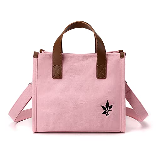 Image of CORIOS Women Shoulder Bag Canvas Handbag Crossbody Bag Multifunctional Top Handle Bag Casual
