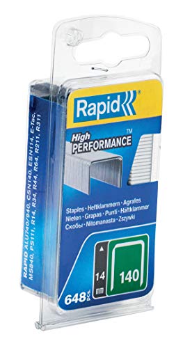 Rapid 40109517 No. 140 Graffe a Filo Piatto 14 mm