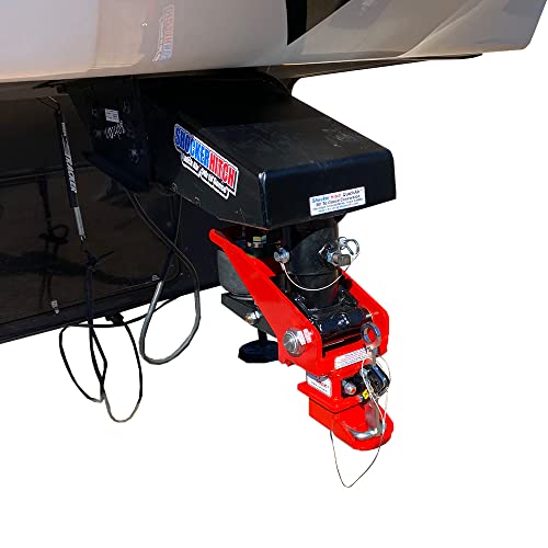 Shocker Quickair 5Th Wheel To Gooseneck Air Hitch & Coupler Conversion Kit, Lippert 1621 0719 & Rhinobox, W/O Chain Kit #TOP4