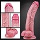 34cm realistischer extra dicker Riesendildo mit starkem Saugnapf,weicher Silikon großer langer Analdildo,XXXL dicker Penis,stimuliert G-Punkt Vagina,Sexspielzeug für Erwachsene für Frauen/Männer/Paare