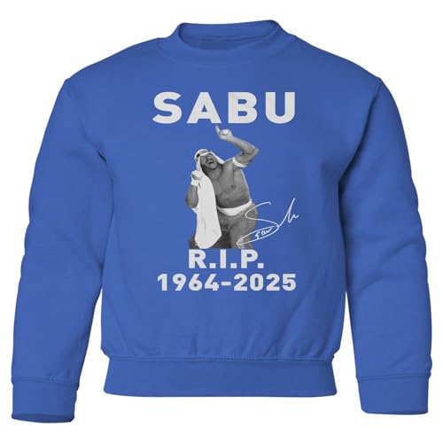 Sabu Memorial Tribute - 1964-2025 RIP Terry Brunk Youth Crewneck Sweatshirt