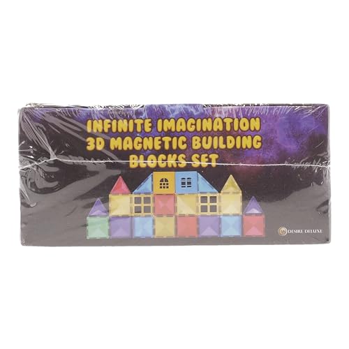 Desire Deluxe MBTL55S Magnetic Tiles Building Blocks Toy thumb #13