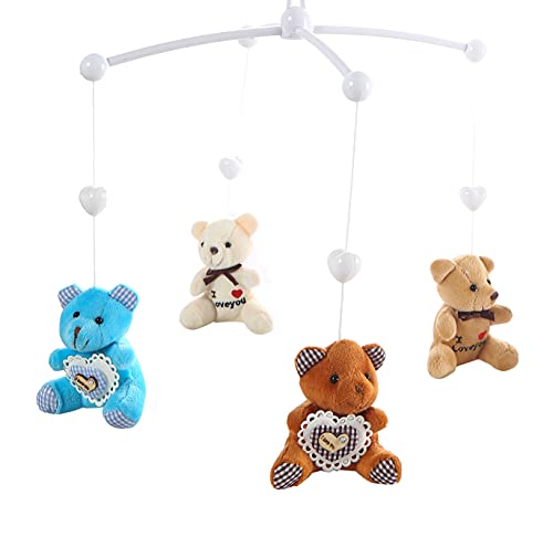 Pais E Filhos Móbile Musical Pelúcia Ursinho - Masculino