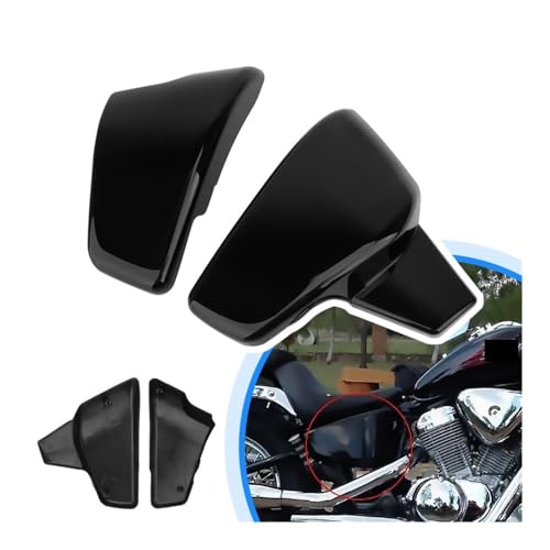 Cache batterie moto gauche droit robuste pour VT600 custom