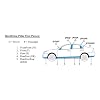 QAA is Compatible with 2019-2026 RAM Trucks RAM 4 Piece Stainless Pillar Post Trim PP59935
