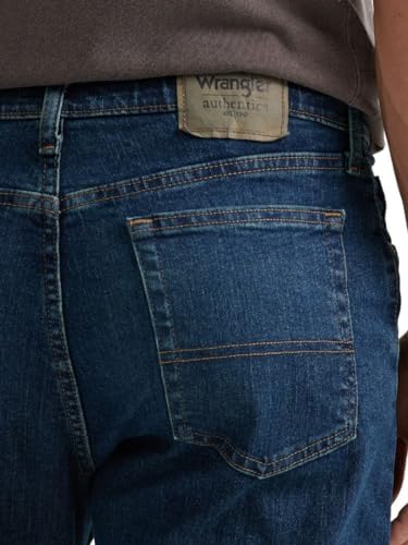 Wrangler Authentics Men's Regular Fit Comfort Flex Waist Jean, Rhodes, 34W x 30L - 4