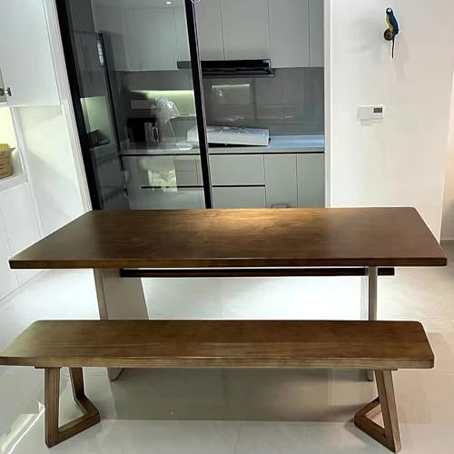 Banco pequeño para entrada en madera natural de alta resistencia 6