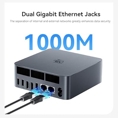 Beelink Mini PC, EQi12 Mini Computers Intel i5-1235U(Up to 4.4GHz) 10C/12T, Micro PC 32GB DDR4 RAM 1TB M.2 NVMe SSD, Desktop Computer 4K@60Hz/HDMI&DP/WiFi6/BT5.2/Gigabit Ethernet/HTPC/W-11 Pro