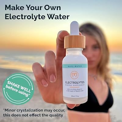 MAYU, Trace Minerals (1 btl) + Electrolyte Drops (1 BLT) Sampler Kit, 70+ Balanced Trace Minerals w/Magnesium, Potassium, Concentrated Electrolyte, 494 Electrolytes/Serving w/Magnesium