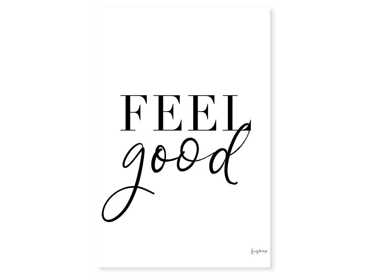 Tableau Feel Good Toile imprimée 60x90 pour sublimer votre intérieur