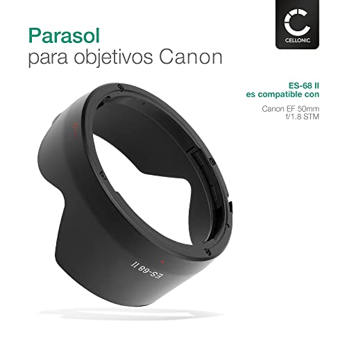 Parasol CELLONIC para Canon EF 50mm f/1.8 STM - Fernando Cortés