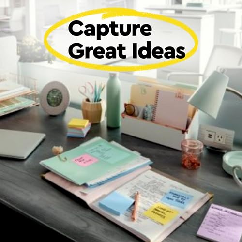 Post-it Greener Notes, 5 Lined Sticky Note Pads, 4 x 6 in., Made with 100% Recycled Paper, Sweet Sprinkles Collection by Post-It - Image 8