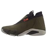 Jordan Nike Jumpman Z - Zapatillas de baloncesto para hombre, verde (Lienzo/Cono de Oliva), 42.5 EU