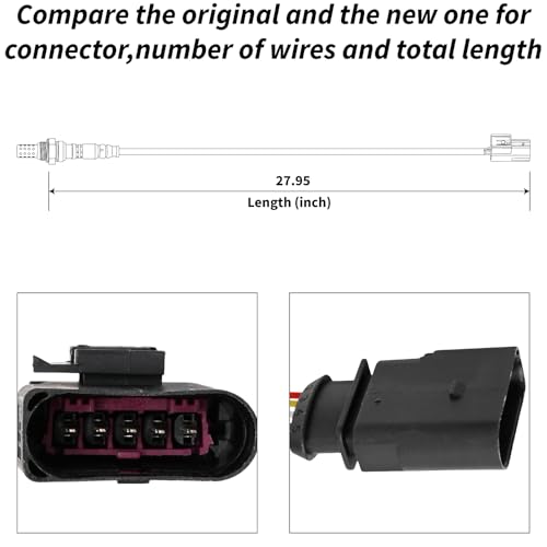 Sensor de Oxígeno Upstream Compatible con A3 y Golf miniatura 2