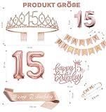 Zoom IMG-1 decorazione di compleanno 15 anni