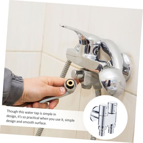 Vanne d'arrêt double commande 1/2-3/4 en acier multicouche pour plomberie - 7