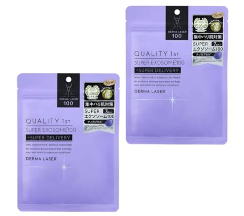 �y�܂Ƃߔ����z�_�[�}���[�U�[* �X�[�p�[ �G�N�\�\�[�� 100 �}�X�N 7������x2 DERMA LASER* SUPER EXOSOME 100 �n�� �G�C�W���O�P�A ������ �c�� �L�� �i�C�A�V���A�~�h �r�^�~��C
