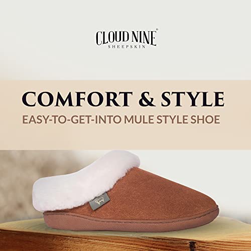 Cloud Nine Sheepskin Clogs For Women - Ladies Sunrise Slip On Clogs Womens House Shoes Slippers Indoor Outdoor #TOP1