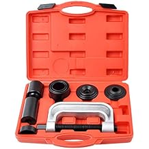 4 in 1 Ball Joint Service Tool Kit 2WD & 4WD Remover Installer with 4-Wheel Drive Adapters