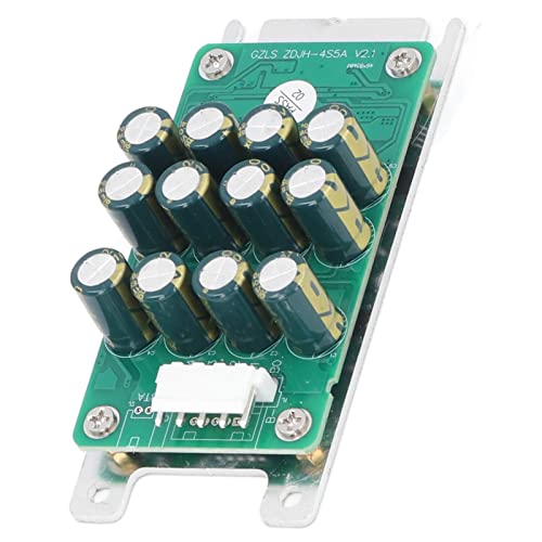 Placa ecualizadora activa para baterías de litio 4S, rango de voltaje 1.8V a 4.5V y corriente de balanceo de 0 a 5.5A, compatible con baterías de litio ternario, hierro y titanato miniatura 5
