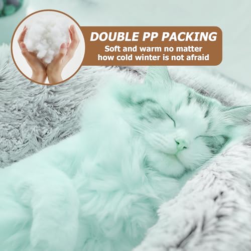 YOYIAG Cat Beds for Indoor - Soft Cute Cat Cave with Non-Slip Bottom, Fits Small Pets, Supplies, Warm for Sleeping Playing - Image 4