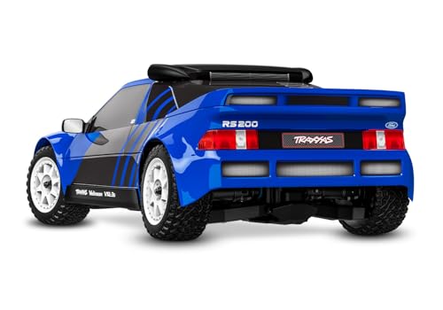 Mini Rally VXL Ford RS200 Azul 1:10 escala miniatura 3