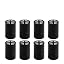 8pcs Black
