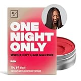 Good Dye Young - One Night Only (Red) | Temporary Hair Color for Kids & Adults | Hair Chalk Alternative | Easy-to-Use & Wash Out, Vegan, Cruelty-free Color Hair Makeup for Rave, Party & Festival