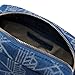 Lacoste Unisex Denim Monogram Crossover Bag, Mono Jacquard Denim, One Size