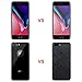 GAHOGA iPhone 7 Plus /8 Plus Front and Back Screen Protector Tempered Glass + 5D Back Glass [9H Hardness][Anti- Scratch][Case Friendly] for iPhone 8 Plus 7 Plus - Black