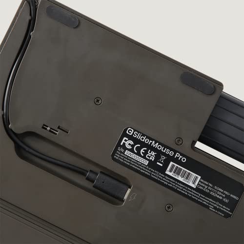 Contour Design Roller Mouse Pro - Wired Ergonomic Mouse For Laptop And Desktop Computer W/ Programmable Buttons, Slim Design And Plug & Play Installation - Compatible W/ Mac And Pc (Dark Grey) #TOP5