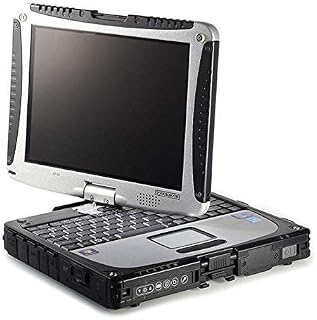 Panasonic Toughbook CF-19 MK7, i5-3340M @2.70GHz, 10.1-inch XGA Multi Touchscreen + Digitizer, 8GB, 240GB SSD, Windows 10 Pro, WiFi, Bluetooth (Renewed)