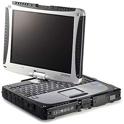 Toughbook Panasonic Toughbook CF-19 MK7, i5-3340M @2.70GHz, 10.1-inch XGA Multi Touchscreen + Digitizer, 8GB, 480GB SSD, Windows 10 Pro, WiFi, Bluetooth, GPS, 4G LTE (Renewed)